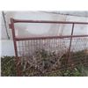 Image 2 : Metal Gate 12 x 4, Good for Small Animals, Pipe Frame w Mesh