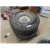 Image 1 : 2 BF Goodrich All Terrain 235 / 75 R 15 & Rims 90% Tread