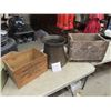 Image 1 : CIL Ammo Crate, Coke Crate, & Copper Planter