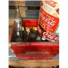 Image 2 : VINTAGE COCA COLA COLLECTOR LOT ( DENT IN COOLER)