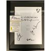 Image 2 : THE BIG LABOWSKI CAST SIGNED AND FRAMED SCRIPT COVER ( RA COA)