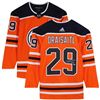 Image 1 : Leon Draisaitl Edmonton Oilers Autographed Adidas Jersey