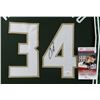 Image 2 : GIANNIS ANTETOKOUNMPO SIGNED BUCS JERSEY ( SPORTS CARD EDITION) BECKETT COA)