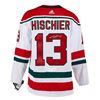 Image 1 : NICO HISHIER SIGNED NEW JERSEY DEVILS REVERSE RETRO ADIDAS JERSEY