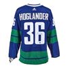 Image 1 : NILS HOGLANDER SIGNED VANCOUVER CANUCKAS ADIDAS PRO JERSEY ( AJ COA)