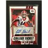 Image 1 : 2021 PANINI CONTENDERS DRAFT PICKS #219 DJ DANIEL  AUTO RC