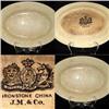 Image 1 : WHITE IRONSTONE CHINA PLATE BY JM & CO #2249724