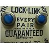 Image 1 : ANTIQUE ORIGINAL LOCK-LINK CUFFLINKS #2263680