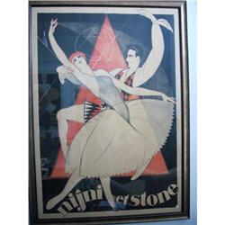 Original VINTAGE poster - Ninji & Stone #2275879