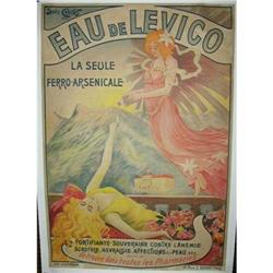 c.1900 Original French Water Poster  #2275885