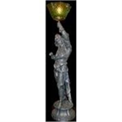 Medieval Warrior Newel Post Lamps #2275953