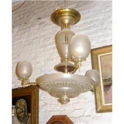 Gas Chandelier Electrified Greeks Motives #2276224