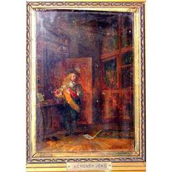 Hungarian painting signed  Kemendy Jeno  #2276549