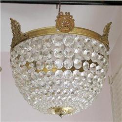 Quality  3L  Louis XVI crystal flushmount #2276570