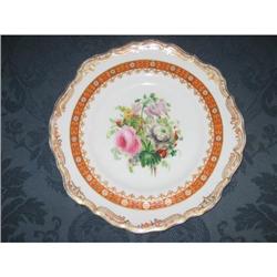 Fine French Old Paris porcelain Cabinet plate  #2288284