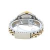 Image 7 : Rolex Ladies 2 Tone Black Index & Pyramid Diamond Oyster Perpetual Datejust Wris