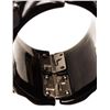 Image 6 : Chanel Black Enamel Stud Cuff Bracelet
