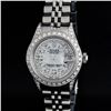 Image 1 : Rolex Ladies Stainless Steel 26MM MOP Diamond Lugs Oyster Perpetual Datejust