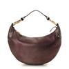 Image 2 : Gucci Purple GG canvas Bamboo Ring Hobo Bag
