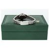 Image 8 : Rolex Ladies Stainless Steel Quickset Mother Of Pearl Diamond Lugs Jubilee Rolex