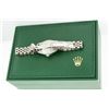 Image 9 : Rolex Ladies Stainless Steel White Diamond Quickset Datejust Wristwatch With Rol