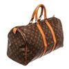 Image 3 : Louis Vuitton Brown Monogram Keepall 45cm Travel Bag