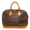 Image 1 : Louis Vuitton Brown Monogram Canvas Alma MM Satchel Bag