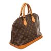 Image 2 : Louis Vuitton Brown Monogram Canvas Alma MM Satchel Bag