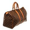 Image 2 : Louis Vuitton Brown Monogram Keepall 45cm Travel Bag