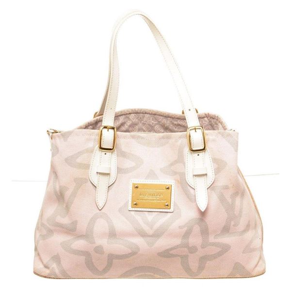 Louis Vuitton Pink Tahitienne Cabas PM Shoulder Bag