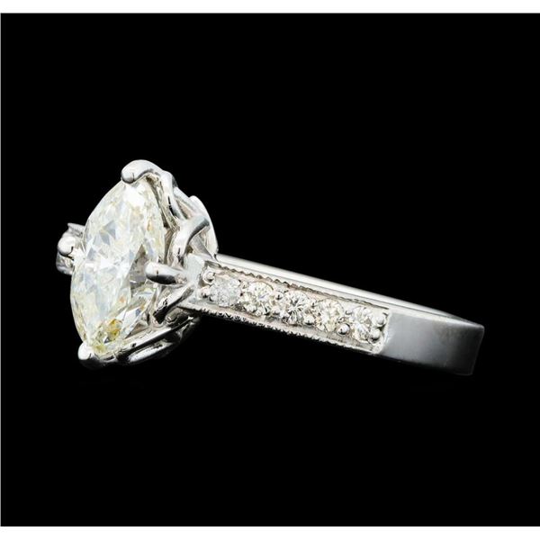 1.21 ctw Diamond Ring - 14KT White Gold