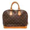 Image 1 : Louis Vuitton Brown Alma MM Satchel Bag