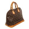 Image 2 : Louis Vuitton Brown Alma MM Satchel Bag