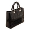 Image 3 : Christian Dior Black Leather Lady Handbag