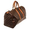 Image 3 : Louis Vuitton Brown Monogram Keepall 45cm Travel Bag