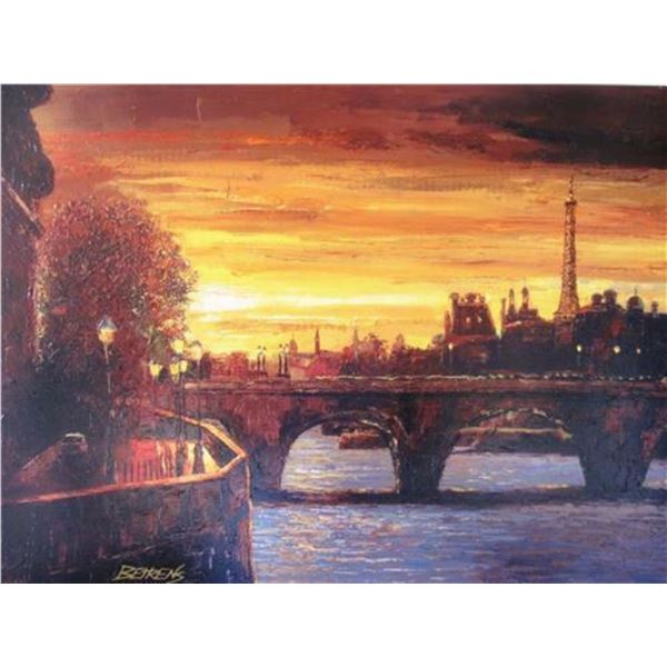 Howard Behrens TWILIGHT ON THE SEINE, II