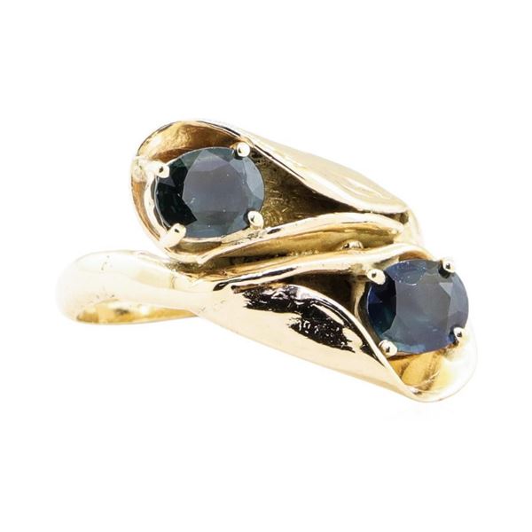 1.80 ctw Sapphire Ring - 14KT Yellow Gold