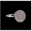 Image 1 : 14KT White Gold 0.51 ctw Diamond Ring