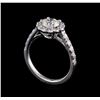 Image 4 : 1.60 ctw Diamond Ring - 14KT White Gold