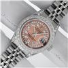 Image 2 : Rolex Ladies Stainless Steel Quickset Salmon Diamond Lugs Jubilee Datejust Wrist
