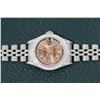 Image 6 : Rolex Ladies Stainless Steel Quickset Salmon Diamond Lugs Jubilee Datejust Wrist