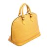 Image 3 : Louis Vuitton Yellow Epi Leather Alma MM Hobo Bag