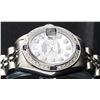 Image 3 : Rolex Ladies Stainless Steel Mother Of Pearl Diamond & Sapphire Datejust Wristwa