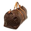 Image 3 : Louis Vuitton Brown Monogram Canvas Keepall 60cm Travel Bag