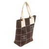 Image 2 : Chanel Brown Chocolate Bar Tote Bag