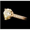 Image 1 : 2.02 ctw Diamond Ring - 14KT Rose Gold