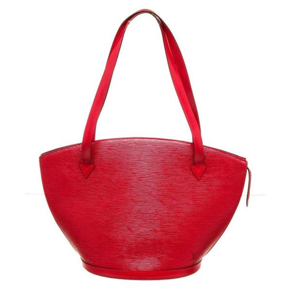 Louis Vuitton Red St. Jacques GM Tote Bag