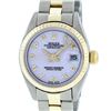 Image 1 : Rolex Ladies 2 Tone Yellow Gold & Stainless Steel Cream Jubilee Datejust Wristwa