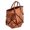 Image 2 : Bottega Veneta Brown Leather Origami Shopper Tote Bag