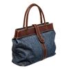 Image 2 : Chanel Blue Denim CC Denim Tote Bag